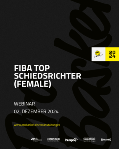 Webinar: FIBA Top Schiedsrichter (Female)