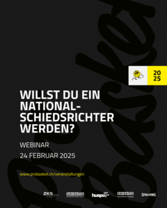 Webinar: "Willst du ein National-Schiedsrichter werden?"